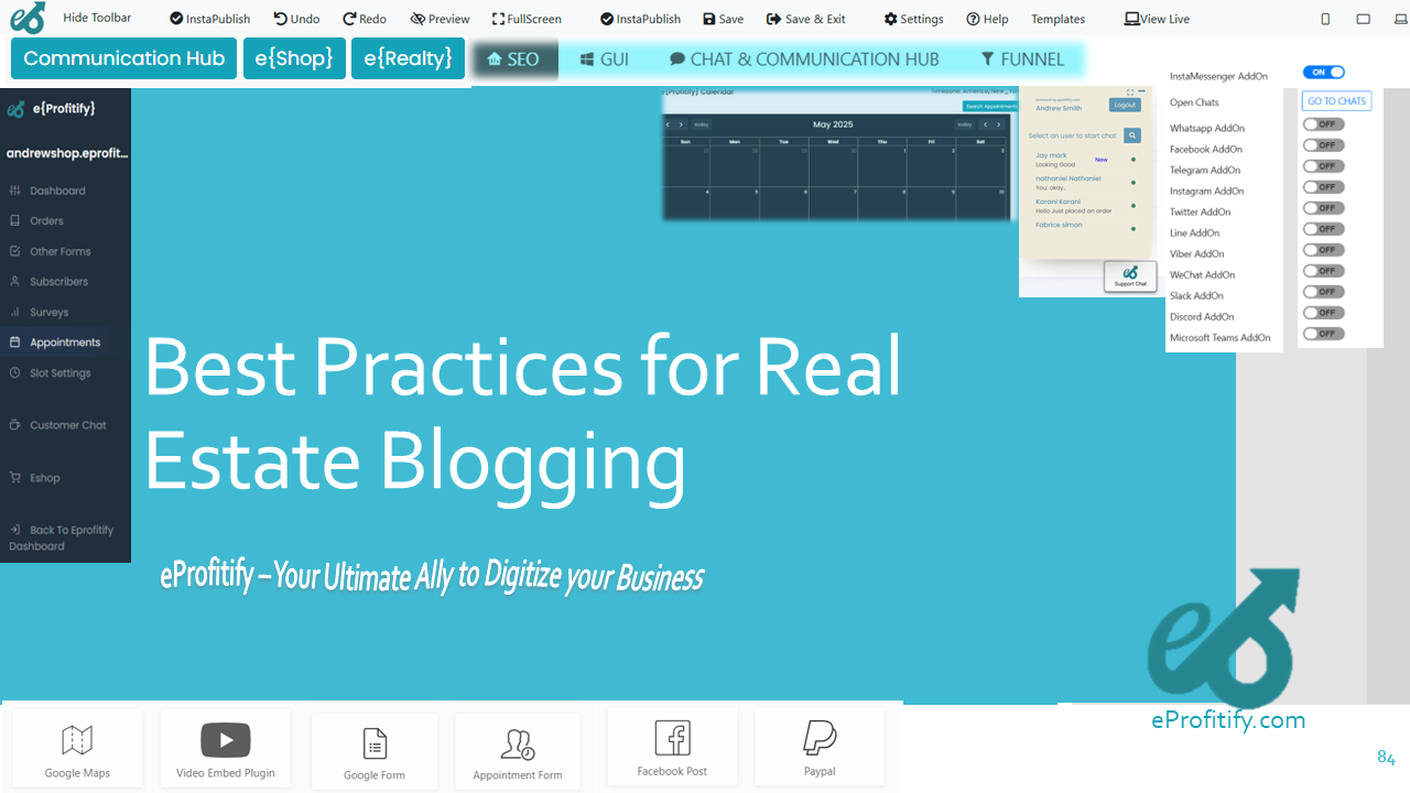 Best Practices for Real Estate Blogging